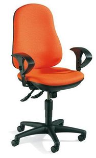 Kancelářská židle Support II, oranžová