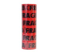 Lepící páska AC 50/66 - Fragile červená+černá
