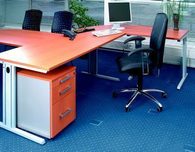 Ergo kancelářský stůl Classic line, 200 x 110 x 75 cm, levé provedení