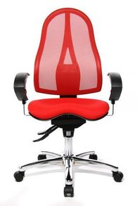 Kancelářská židle Sitness 15, červená