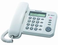 Telefon Panasonic KX-TS 560FXW, bílý