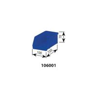 Oboustranný regál s boxy Unibox (240 ks)