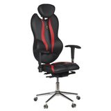 Kancelářská židle Grand, černá/červená