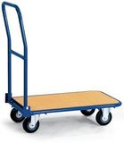 Plošinový vozík se sklopným madlem, do 300 kg