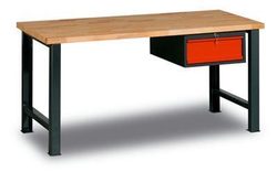 Dílenský stůl Weld 1Z, 84 x 200 x 68,5 cm, antracit