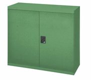 Kovová dílenská skříň, 100 x 104,4 x 62,5 cm, zelená