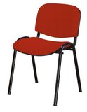 Konferenční židle ISO Black, červená