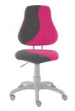 Rostoucí židle Fuxo, růžová/šedá