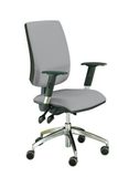 Kancelářská židle Yoki Lux, šedá