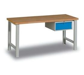Dílenský stůl Weld 1Z, 84 x 170 x 68,5 cm, šedý