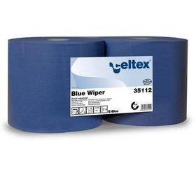 Průmyslové papírové utěrky Celtex Blue Wiper 2vrstvé, 970 útržků, 2 ks