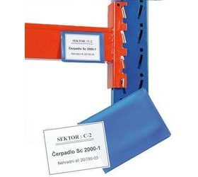 Informační kapsy, 14,8 x 21 cm, magnetické