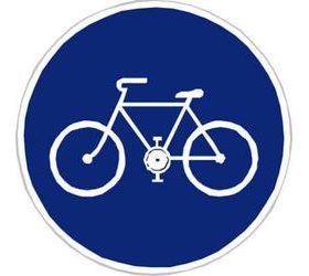Příkazové dopravní značky - Stezka pro cyklisty