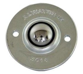 Kuličková kladka s přírubou, průměr 25 mm