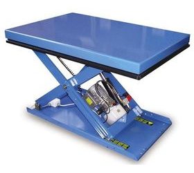 Hydraulický zvedací stůl, do 500 kg, deska 120 x 80 cm, 5