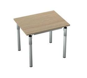 Kancelářský stůl Line Set, 90 x 70 x 75 cm, rovné provedení, světlé dřevo