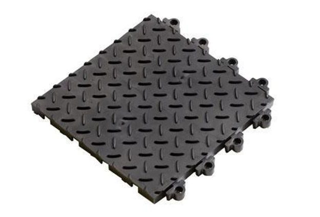 Protiúnavová průmyslová dlaždice s diamantovým povrchem, 30 x 30 cm S