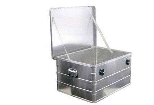 Hliníkový přepravní box, plech 1 mm, 157 l