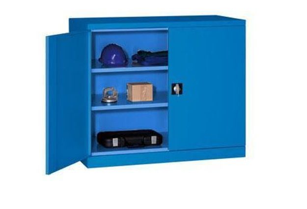 Dílenská skříň na nářadí, 104 x 120 x 50 cm, modrá