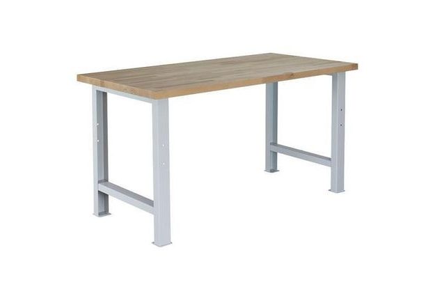 Dílenský stůl Weld, 84 x 150 x 80 cm, šedý