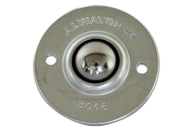Kuličková kladka s přírubou, průměr 25 mm