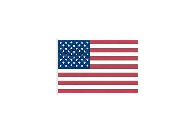 Státní vlajka USA, 90 x 60, s karabinami
