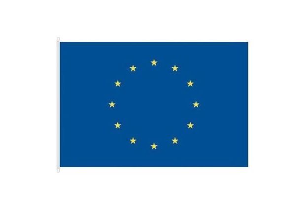 Státní vlajka Evropské unie, 100 x 150, s karabinami