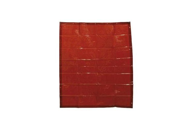 Svařovací závěs, 1,8 x 1,4 m, červený