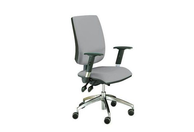 Kancelářská židle Yoki Lux, šedá