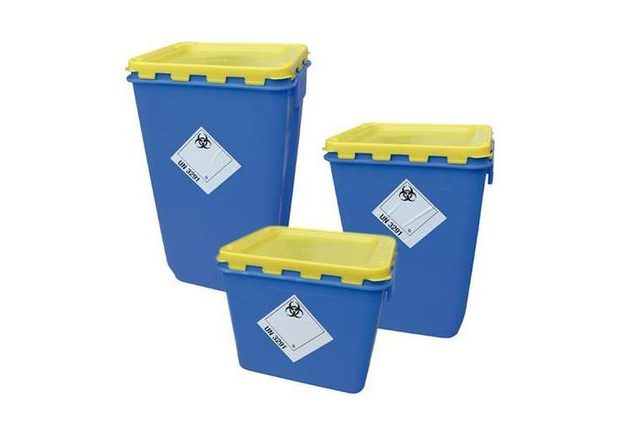 Ebal.cz - obalový materiál - Klinik boxy, 60 l - Nádoby na zdravotní odpad  - Plastové nádoby, Plastové obaly
