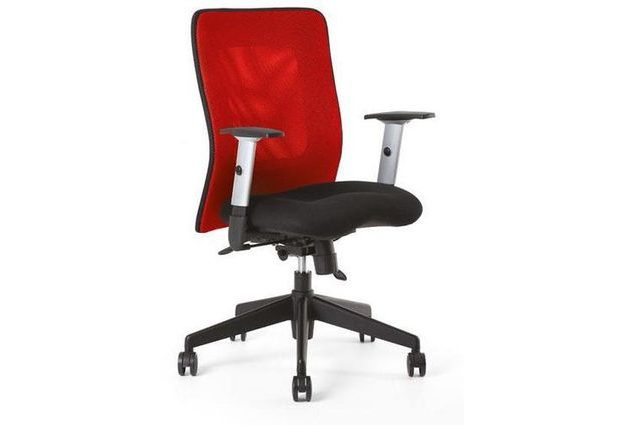Kancelářská židle Calypso, červená