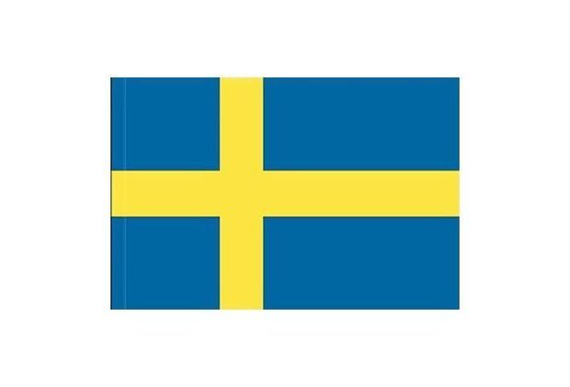Státní vlajka Švédska, 100 x 150, se záložkou