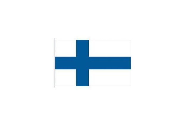 Státní vlajka Finska, 90 x 60, s karabinami