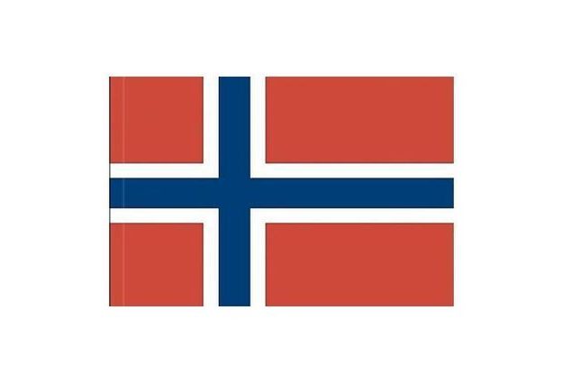 Státní vlajka Norska, 100 x 150, se záložkou