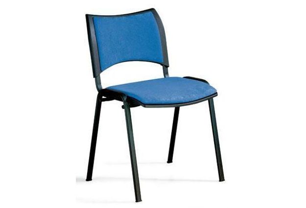 Konferenční židle Smart Black, modrá