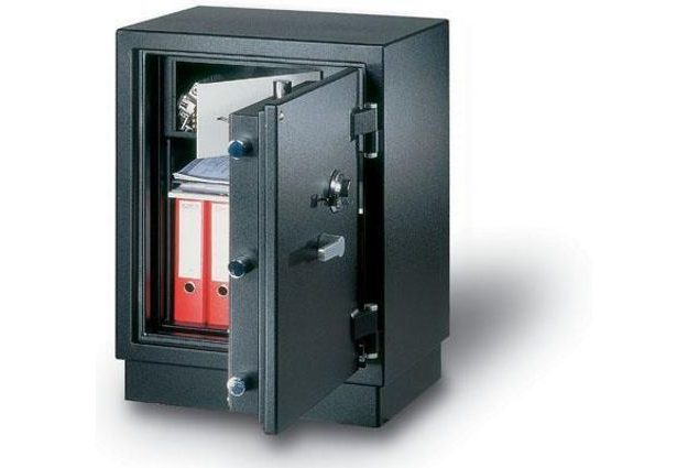 Trezorová skříň NHD 180, bezpečnostní třídy 3, černá