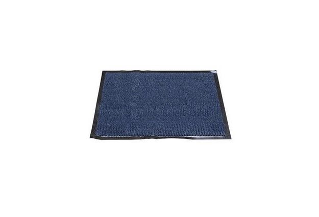 Vnitřní čisticí rohož s náběhovou hranou, 0,7 x 90 x 60 cm, modrá