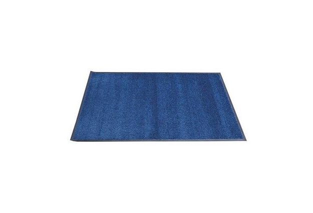 Vnitřní čisticí rohož s náběhovou hranou, 0,9 x 150 x 85 cm, modrá
