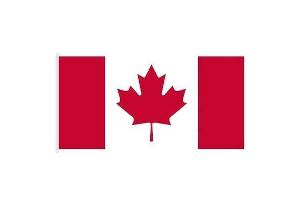 Státní vlajka Kanady, 100 x 150, s karabinami