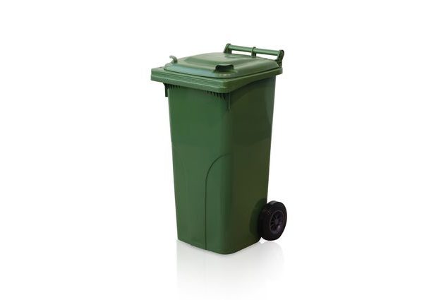Plastová popelnice MGB 120 l, zelená