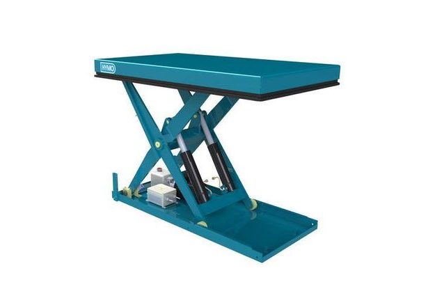 Hydraulický zvedací stůl, do 2 000 kg, deska 135 x 80 cm, 25