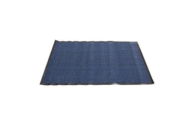 Vnitřní čisticí rohož s náběhovou hranou, 0,7 x 150 x 90 cm, modrá