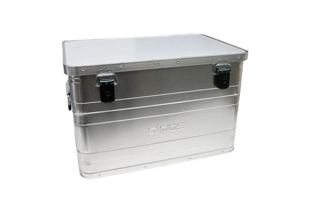 Hliníkový přepravní box, plech 0,8 mm, 70 l
