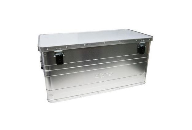 Hliníkový přepravní box, plech 0,8 mm, 90 l
