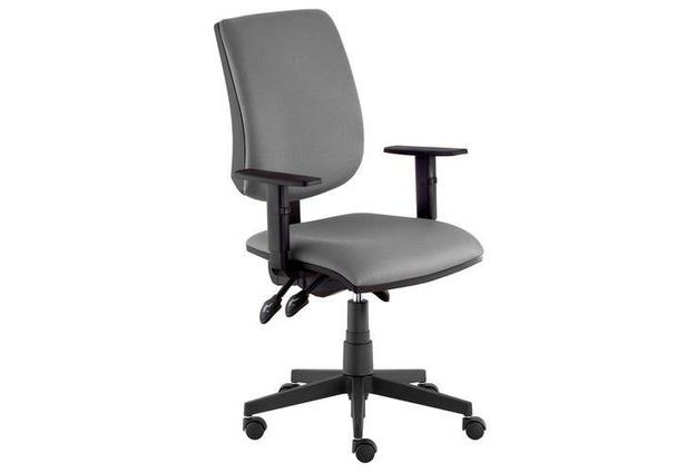Kancelářská židle Luki, šedá