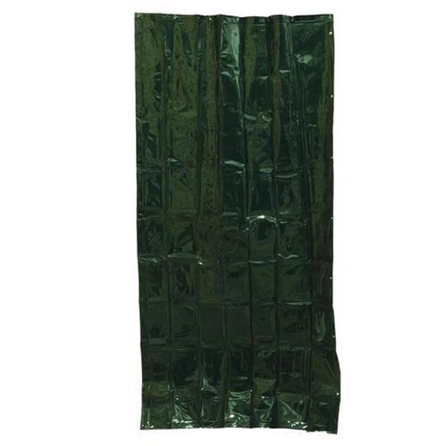 Svařovací závěs, 2,8 x 1,4 m, transparentní zelený