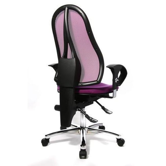 Ebal.cz - obalový materiál - Kancelářská židle Sitness 15, fialová -  Topstar - Zdravotní židle a sedáky - Kancelářské židle a křesla, Vybavení  kanceláře, Dům, kancelář a dílna