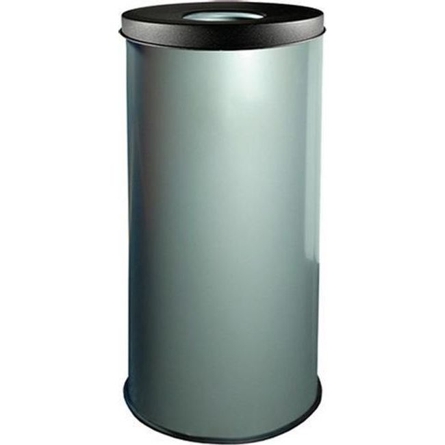 Ebal.cz - obalový materiál - Kovové odpadkové koše EKO na tříděný odpad,  objem 45 l, černý - Nádoby a koše na tříděný odpad - Nádoby na odpadky,  Hygiena a úklid, Dům, kancelář a dílna