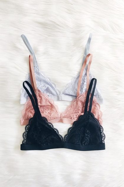 Be A Sexy Fashion Queen With Newchic Black Lace Bralette