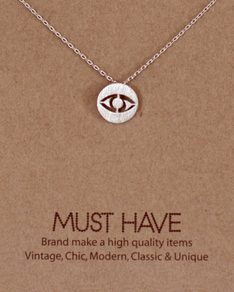 MUST HAVE series: Silver Circle Eye